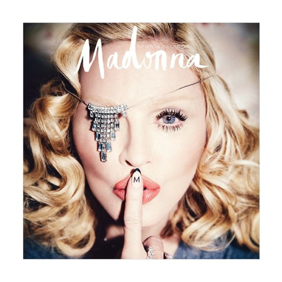 Madonna 2016 calendar 16 month full color sealed pop band merch Brown Trout - Picture 6 of 6